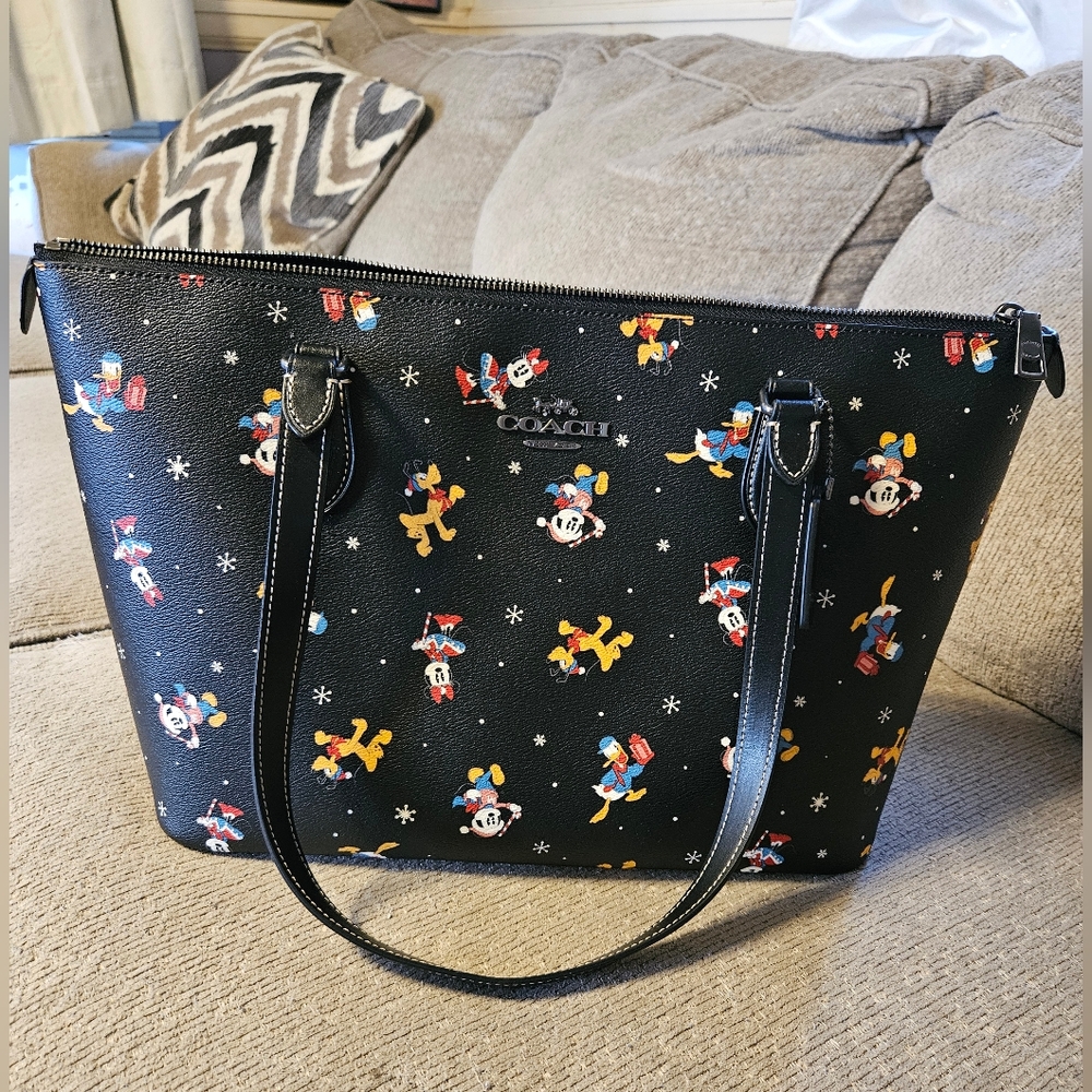 Coach Disney winter/holiday tote